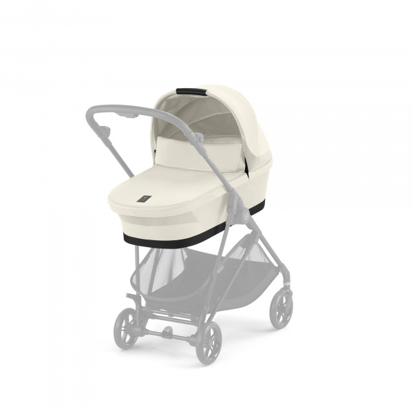 Poussette trio melio carbon stormy blue + aton b2 i-size + nacelle Cybex
