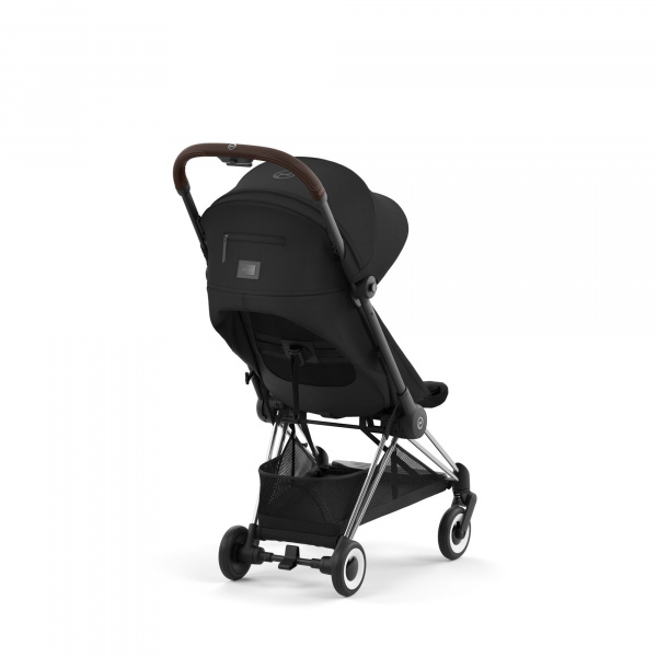 Poussette duo coya sepia black châssis chrome brown + cloud g i-size Cybex