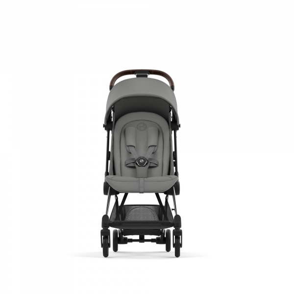 Poussette duo coya mirage grey châssis chrome brown + cloud g i-size Cybex