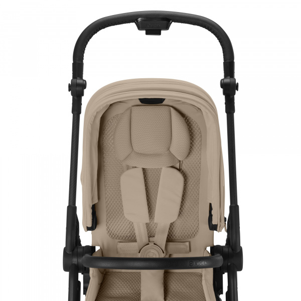 Poussette duo melio carbon almond beige + cloud t i-size Cybex