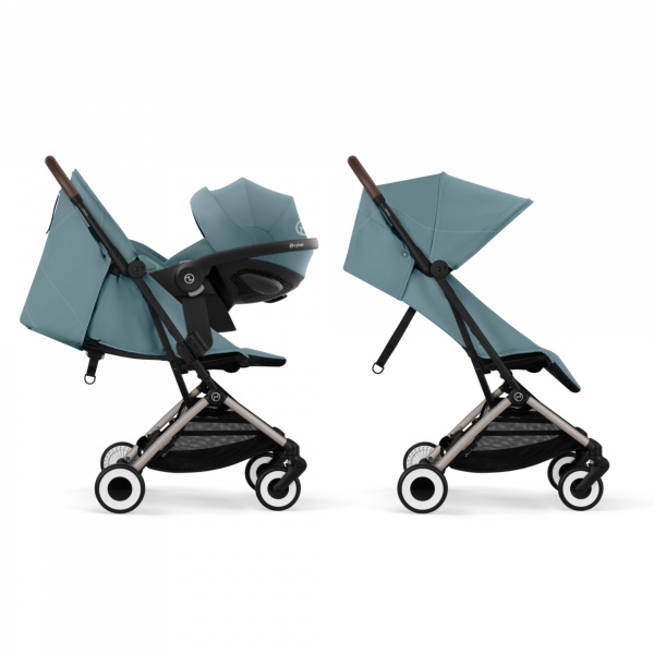 Poussette duo orfeo 2 magic black + cloud g i-size Cybex