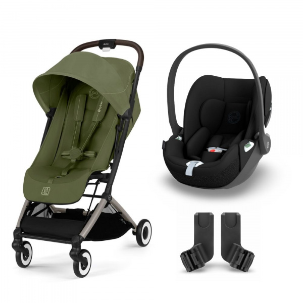 Poussette duo orfeo 2 fog grey + cloud t i-size Cybex