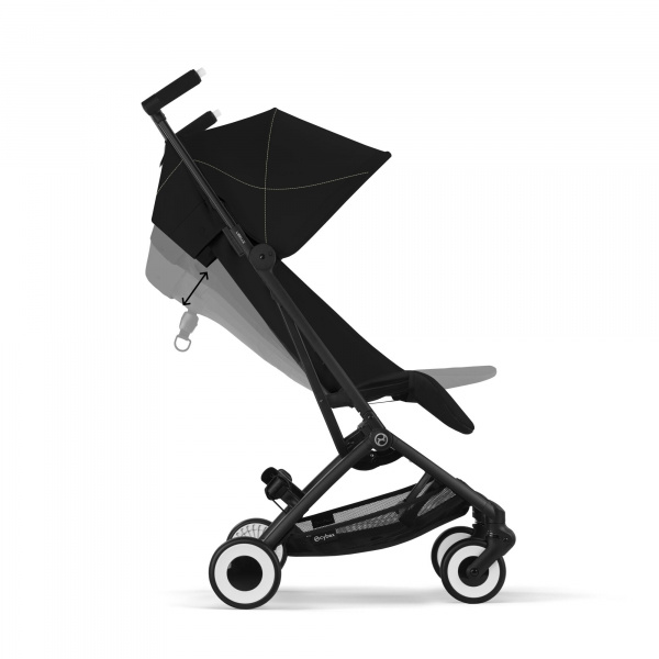 Poussette duo libelle 4 magic black + aton b2 i-size Cybex