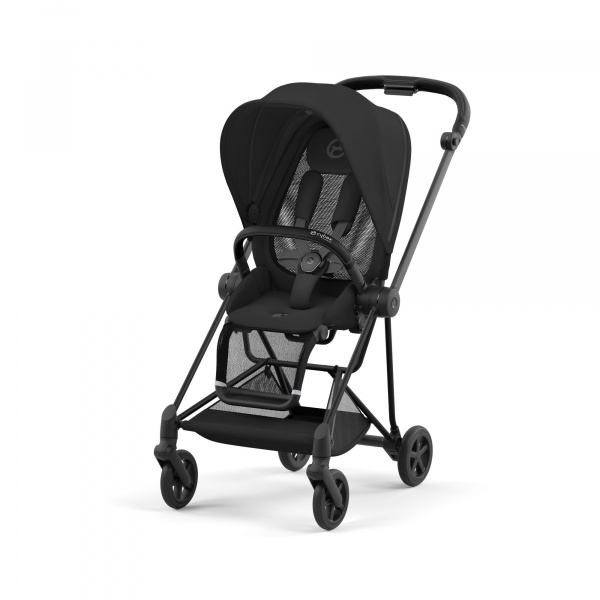 Poussette duo mios 3 sepia black châssis matt black + cloud t i-size Cybex