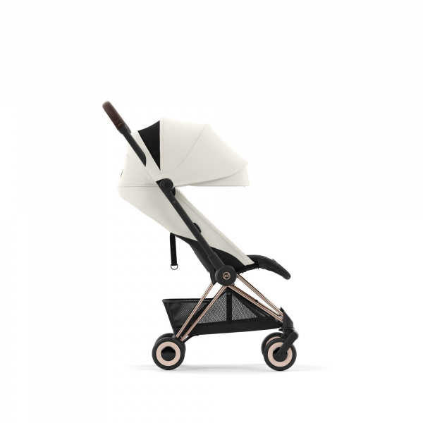 Poussette duo coya off white châssis rosegold + cloud t i-size Cybex