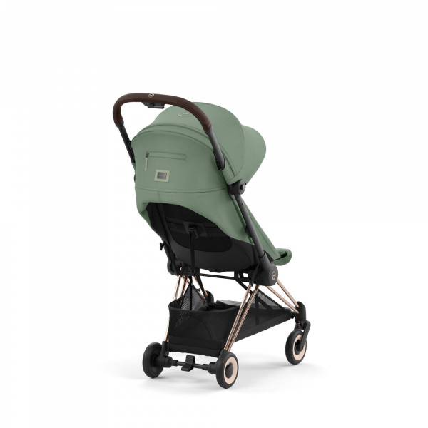 Poussette duo coya leaf green châssis rosegold + cloud t i-size Cybex