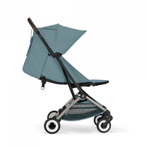 Poussette duo orfeo 3 compacte dune grey avec siège auto aton b2 i-size Cybex