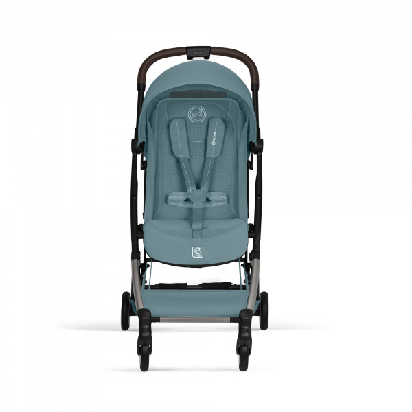 Poussette duo orfeo 3 compacte stormy blue avec siège auto cloud g i-size Cybex