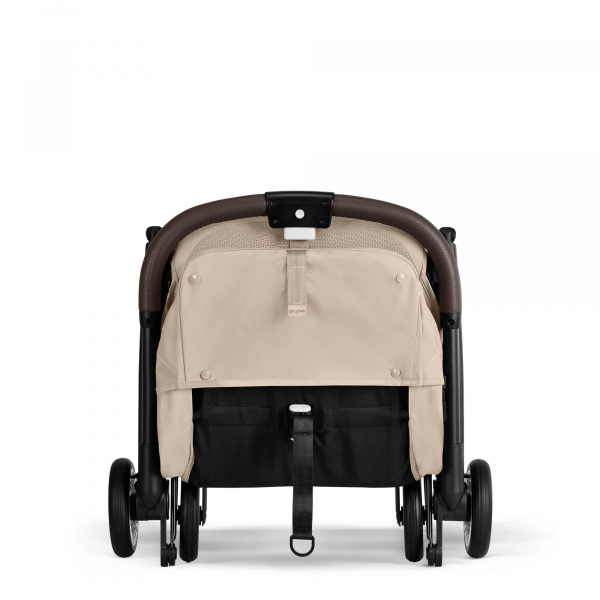 Poussette duo orfeo 3 compacte almond beige avec siège auto cloud g i-size Cybex