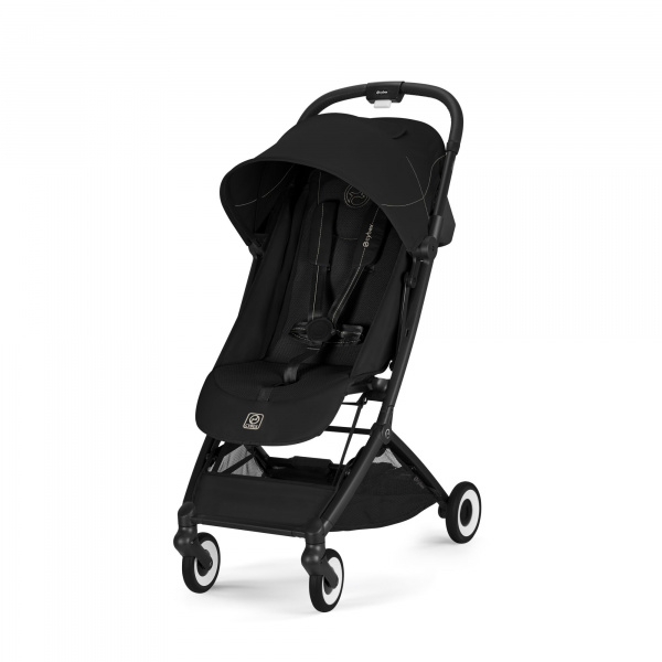 Poussette duo orfeo 3 compacte magic black avec siège auto aton b2 i-size Cybex