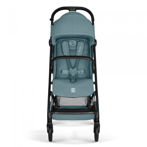 Poussette duo beezy 4 compacte stormy blue avec siège auto aton b2 i-size Cybex