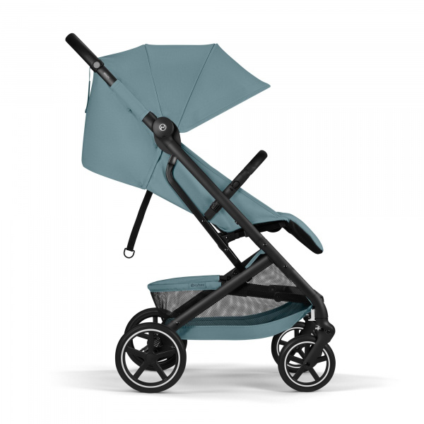 Poussette duo beezy 4 compacte stormy blue avec siège auto cloud g i-size Cybex