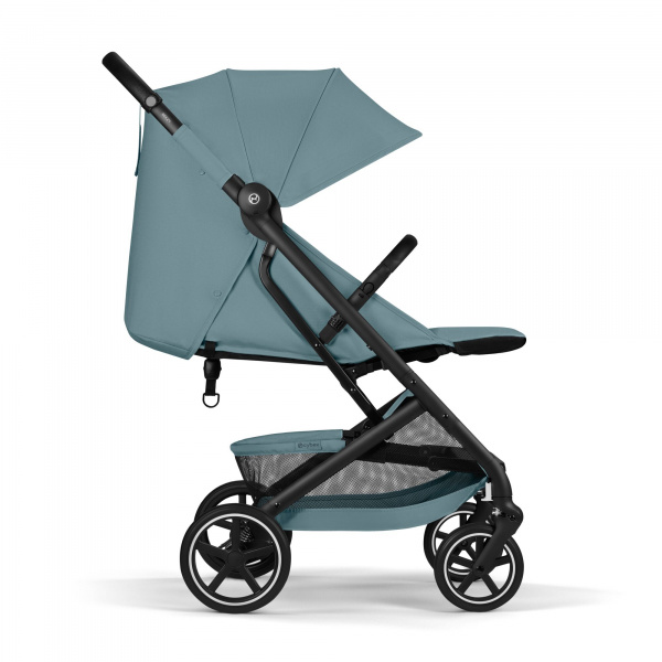 Poussette duo beezy 4 compacte stormy blue avec siège auto cloud t i-size Cybex