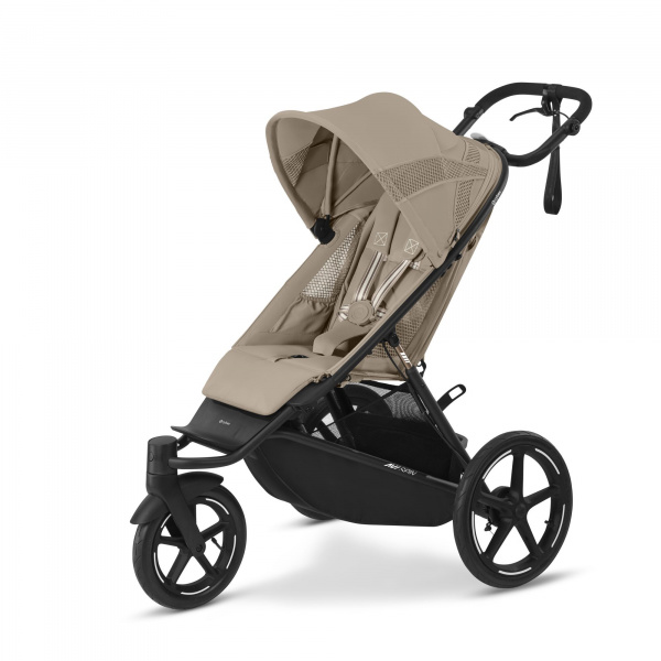 Poussette duo avi spin moss green + siège auto cloud t i-size Cybex