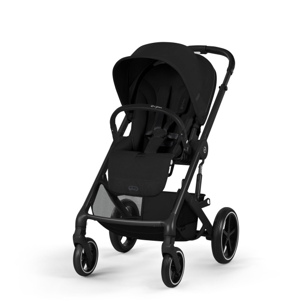 Poussette duo tout terrain balios s lux 4 avec nacelle s lux moon black Cybex