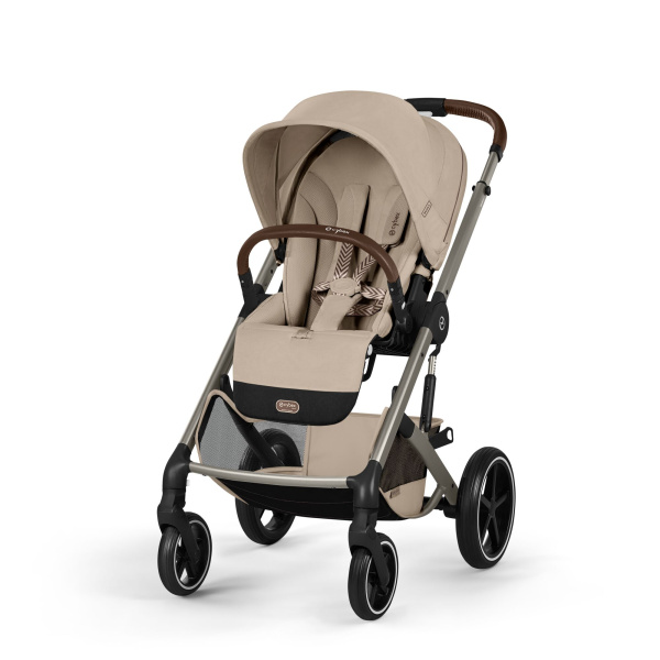 Poussette duo tout terrain balios s lux 4 avec nacelle s lux almond beige Cybex