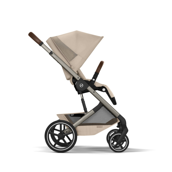 Poussette duo tout terrain balios s lux 4 avec nacelle s lux almond beige Cybex