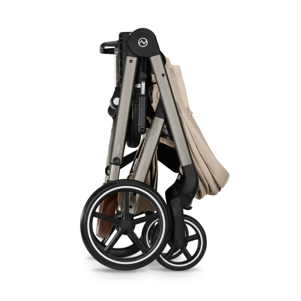 Poussette duo tout terrain balios s lux 4 avec nacelle s lux almond beige Cybex