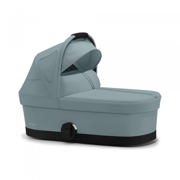 Poussette duo eezy s twist+ 2 pivotante stormy blue avec nacelle cot s Cybex