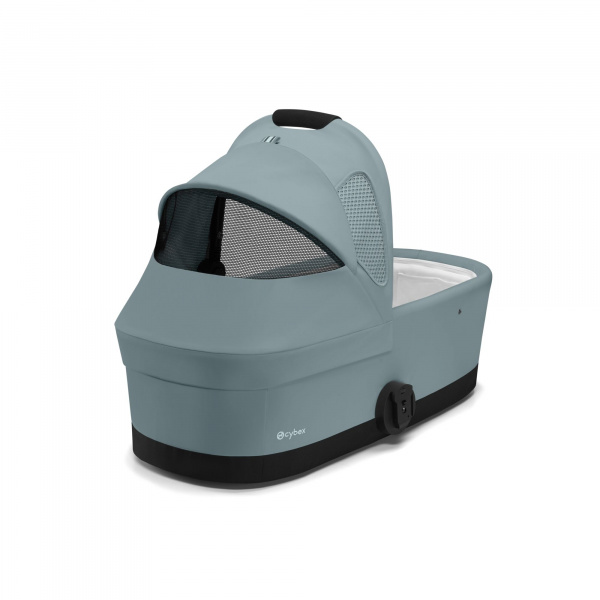 Poussette duo eezy s twist+ 2 pivotante stormy blue avec nacelle cot s Cybex
