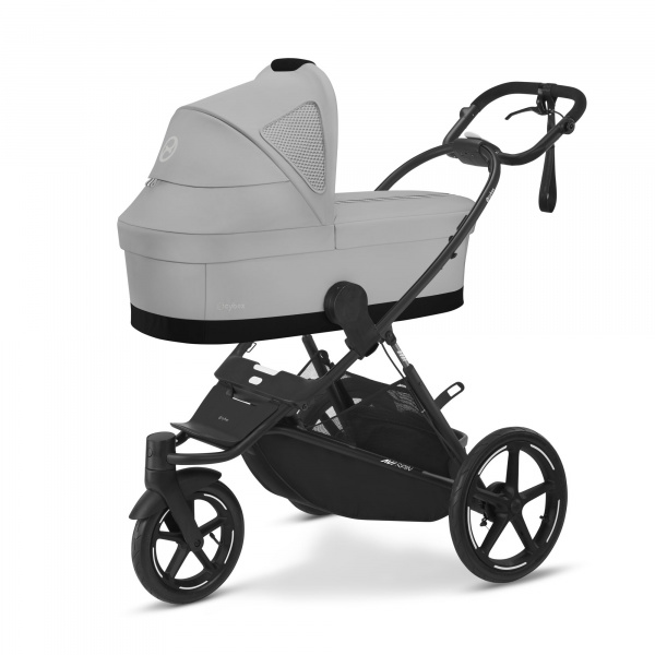 Poussette duo eezy s twist+ 2 pivotante dune grey avec nacelle cot s Cybex