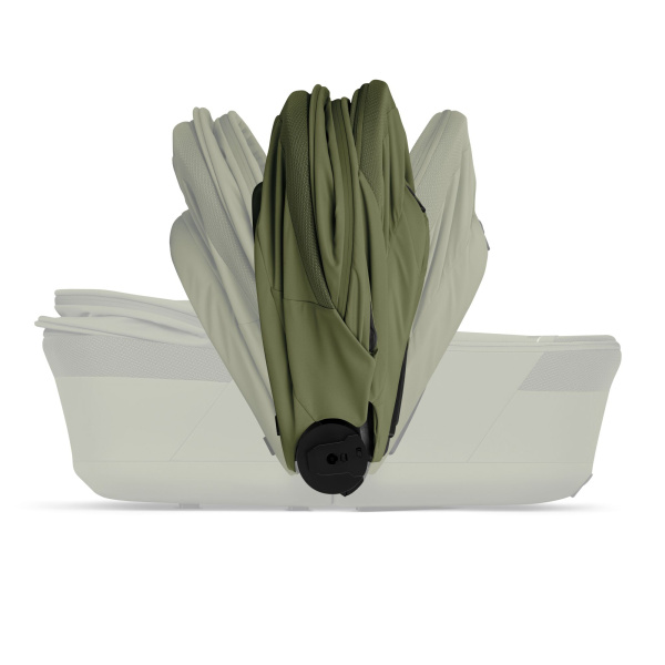 Poussette duo tout terrain talos s lux 4 avec nacelle pliable moss green Cybex