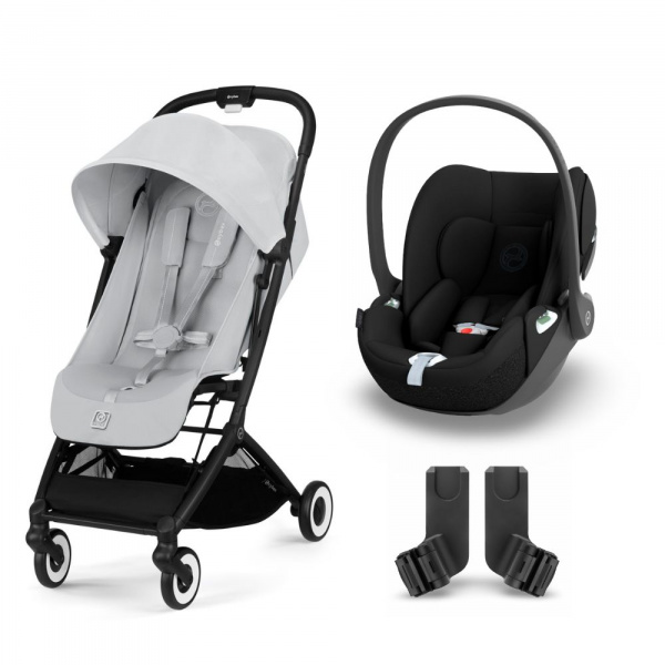 Poussette duo orfeo 2 fog grey + cloud t i-size Cybex