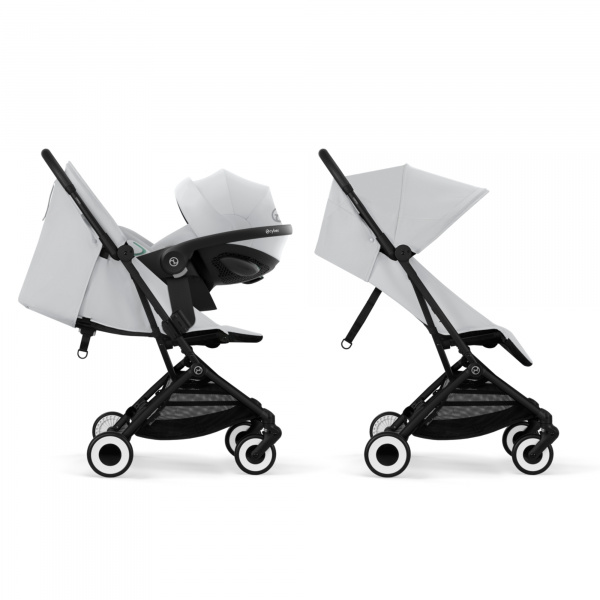 Poussette duo orfeo 2 fog grey + cloud t i-size Cybex