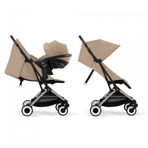 Poussette duo orfeo 2 magic black + cloud g i-size Cybex