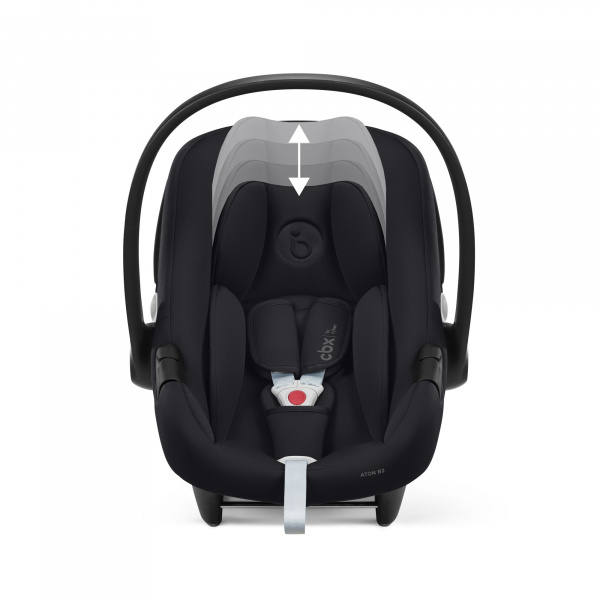 Poussette duo beezy 4 compacte cinnamon yellow avec siège auto aton b2 i-size Cybex