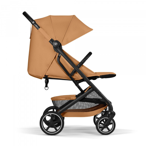 Poussette duo beezy 4 compacte cinnamon yellow avec siège auto aton b2 i-size Cybex