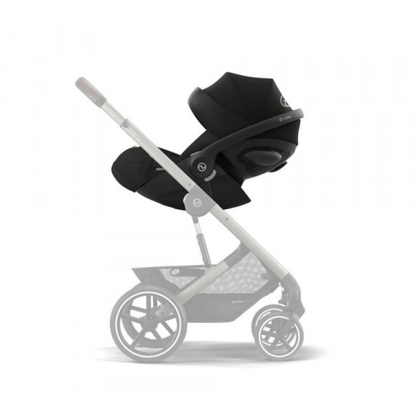 Poussette trio gazelle s moon black + siège auto cloud g i-size + nacelle s Cybex
