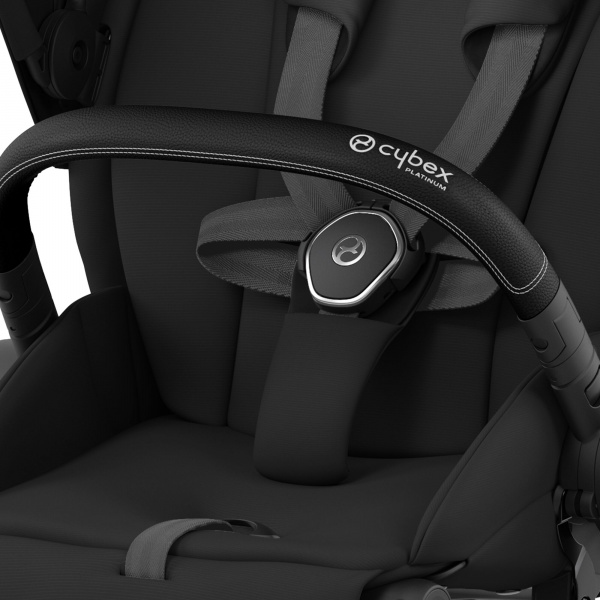 Poussette trio e-priam 2 mirage grey châssis chrome black + cloud t i-size + nacelle Cybex