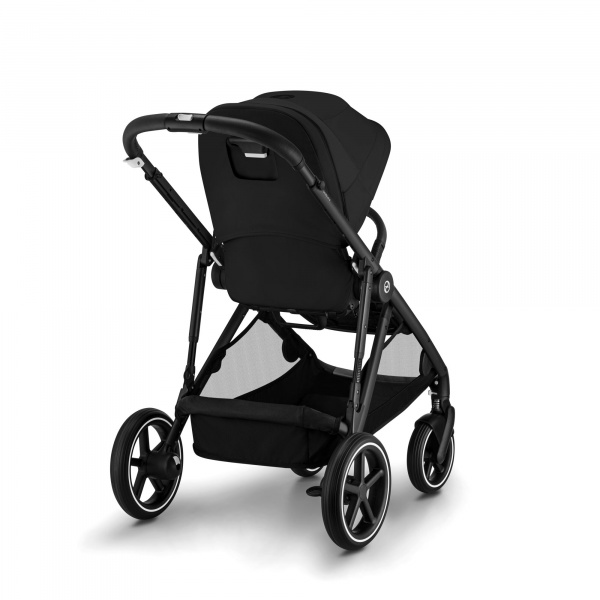 Poussette trio gazelle s moon black + siège auto cloud g i-size + nacelle s + base g Cybex
