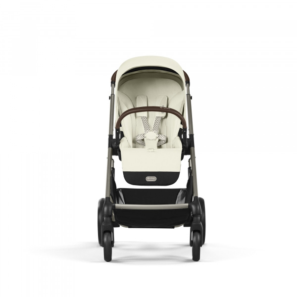 Poussette trio balios s lux 3 almond beige + siège auto cloud g i-size + nacelle + base g Cybex