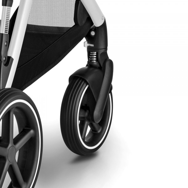 Poussette trio gazelle s moon black + siège auto cloud g i-size + nacelle s + base g Cybex
