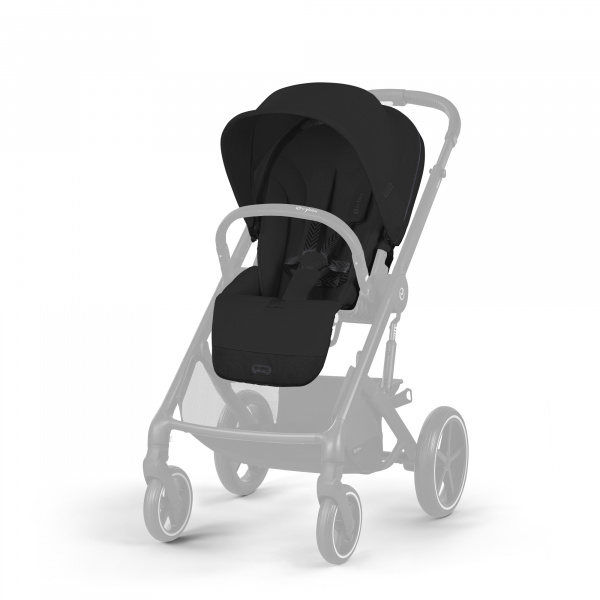 Poussette trio naissance balios s lux 3 moon black + siège auto cloud g i-size confort + nacelle - édition limitée Cybex