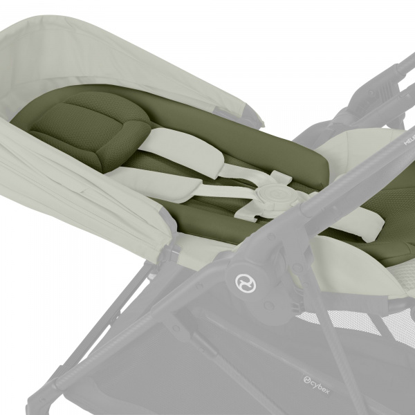 Poussette trio melio carbon stormy blue + aton b2 i-size + nacelle Cybex