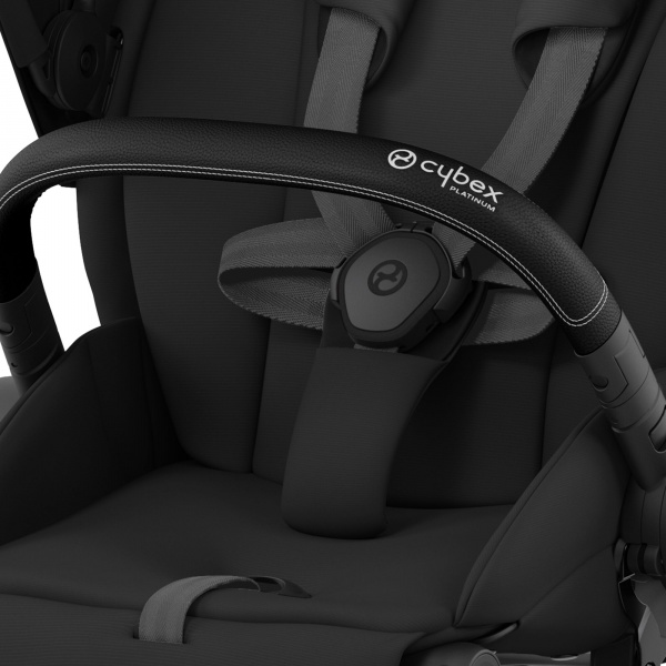 Poussette trio e-priam 2 mirage grey châssis matt black + cloud t i-size + nacelle Cybex