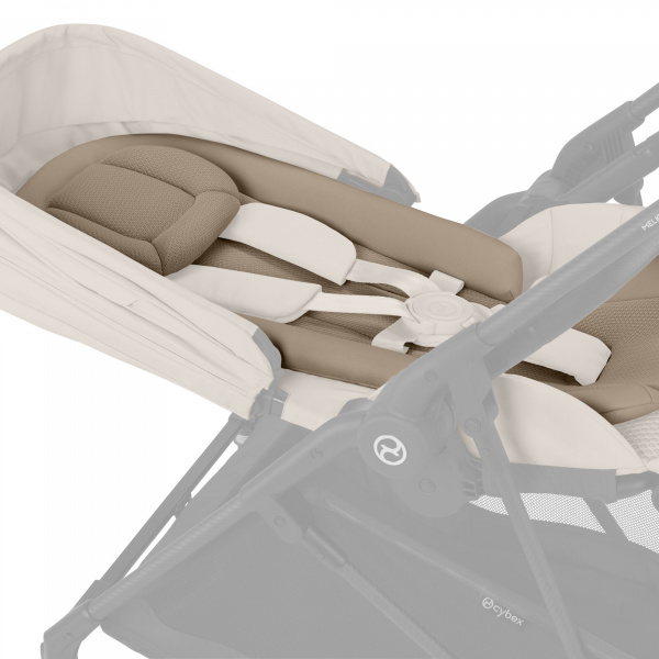 Poussette trio melio carbon stormy blue + aton b2 i-size + nacelle Cybex