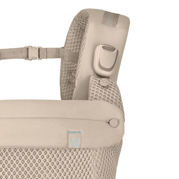 Porte bébé physiologique laya almond beige Cybex