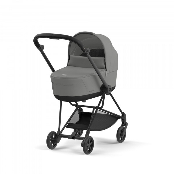 Poussette trio mios 3 sepia black châssis matt black + cloud t i-size + nacelle luxe Cybex