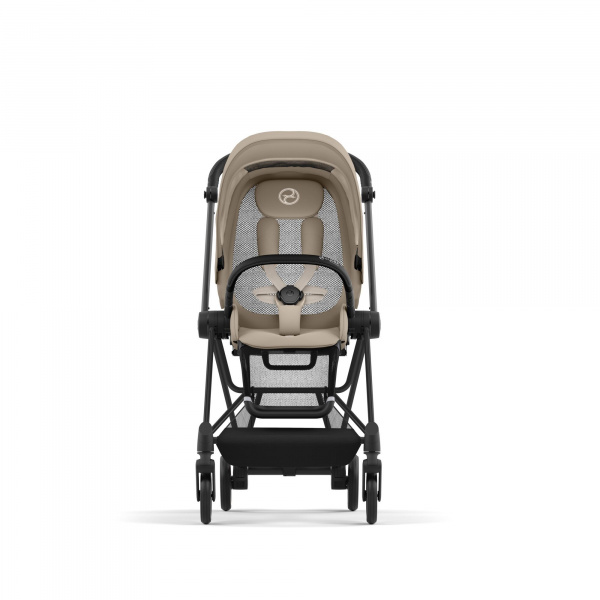 Poussette trio mios 3 sepia black châssis matt black + cloud t i-size + nacelle luxe Cybex