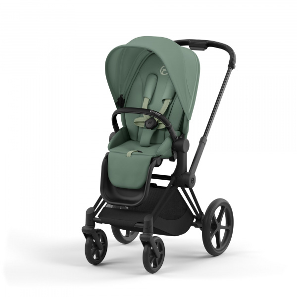 Poussette trio priam 4 sepia black châssis matt black + cloud g i-size + nacelle luxe Cybex