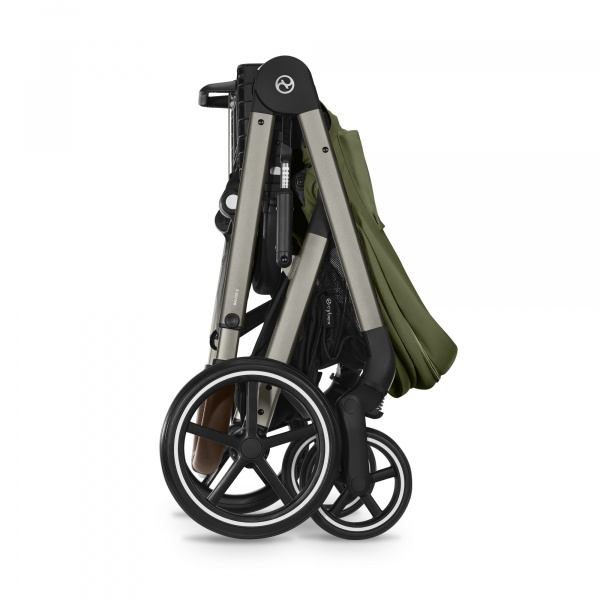 Poussette trio balios s lux 3 almond beige + siège auto cloud g i-size + nacelle + base g Cybex