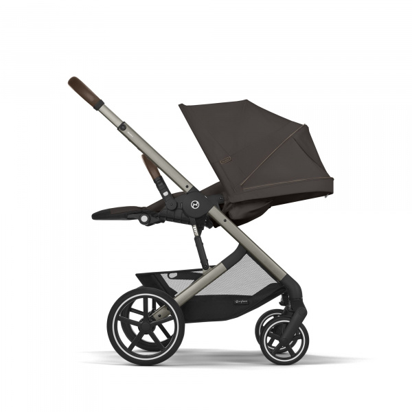 Poussette trio balios s lux 3 almond beige + siège auto cloud g i-size + nacelle + base g Cybex