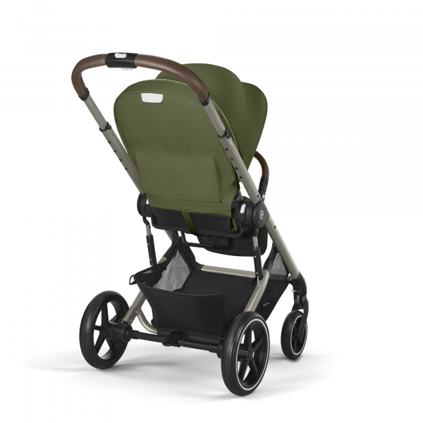 Poussette trio balios s lux 3 chocolate brown + siège auto cloud g i-size + nacelle Cybex