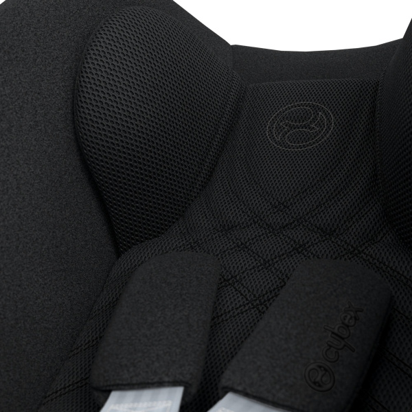 Poussette trio melio carbon 6 magic black avec siège auto cloud t i-size tissu plus et nacelle Cybex