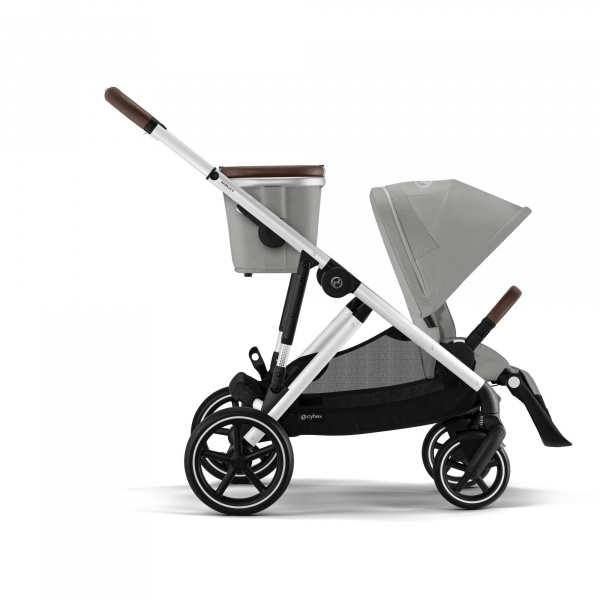 Poussette trio gazelle s stone grey + siège auto aton b2 i-size + nacelle s Cybex