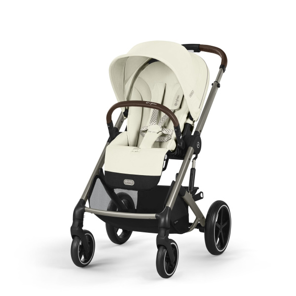 Poussette trio balios s lux 3 seashell beige + siège auto cloud t i-size + nacelle Cybex